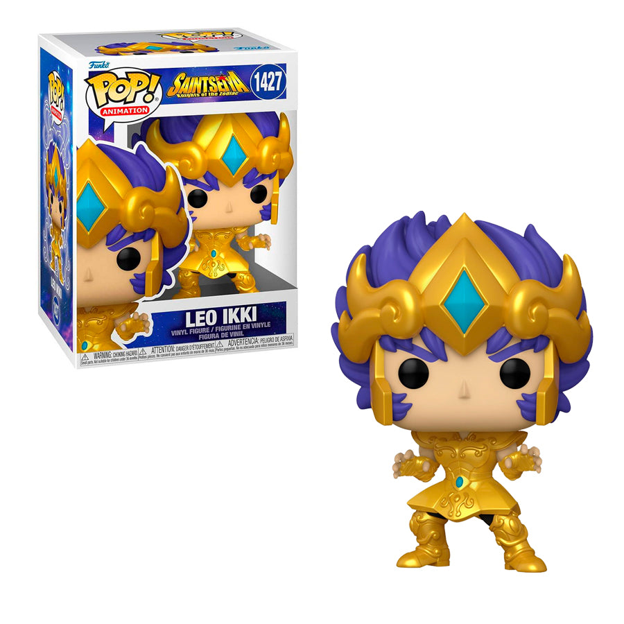Funko Pop Animation - Los Caballeros del Zodiaco - Ikki Armadura Dorada de Leo