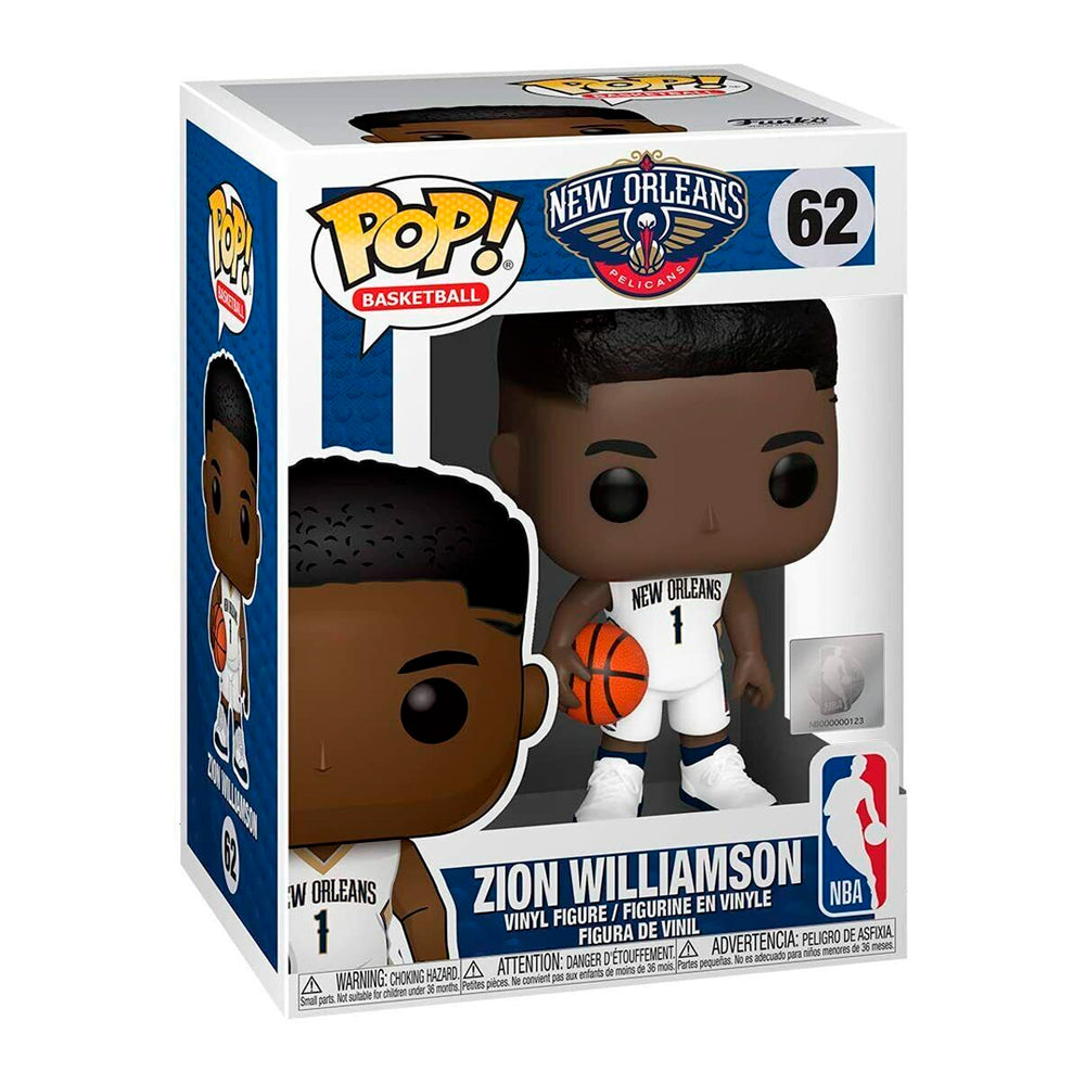 Funko Pop Basketball - Pelícanos de Nueva Orleans - Zion Williamson