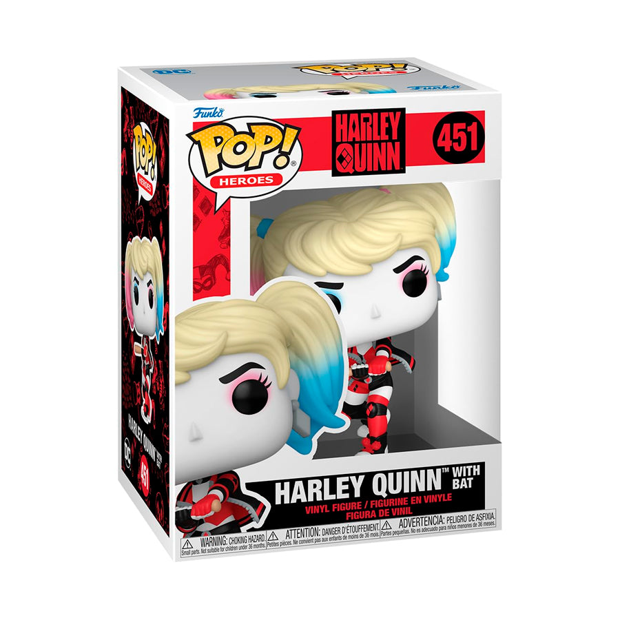 Funko Pop Heroes - DC Comics - Harley Quinn Con Bat