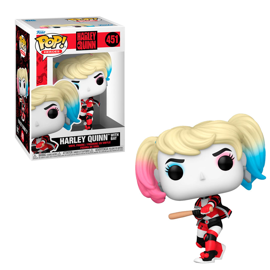 Funko Pop Heroes - DC Comics - Harley Quinn Con Bat
