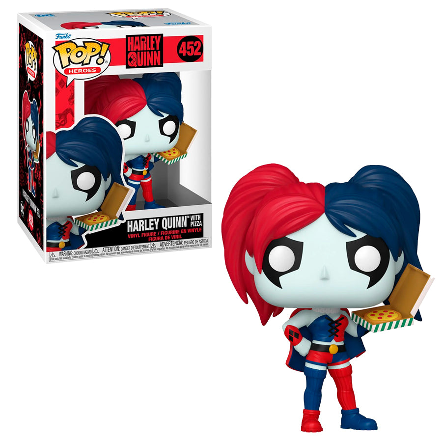 Funko Pop Heroes - DC Comics - Harley Quinn Con Pizza