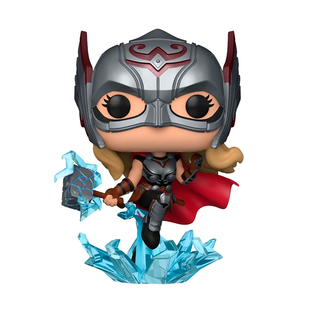 Funko Pop Marvel - Thor Love and Thunder - Mighty Thor Jane Exclusivo Distritomax