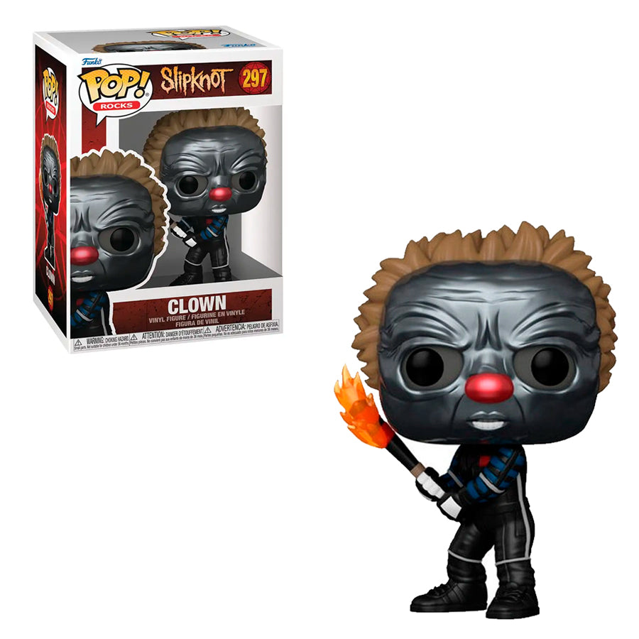 Funko Pop Rocks - Slipknot - Clown Metalic
