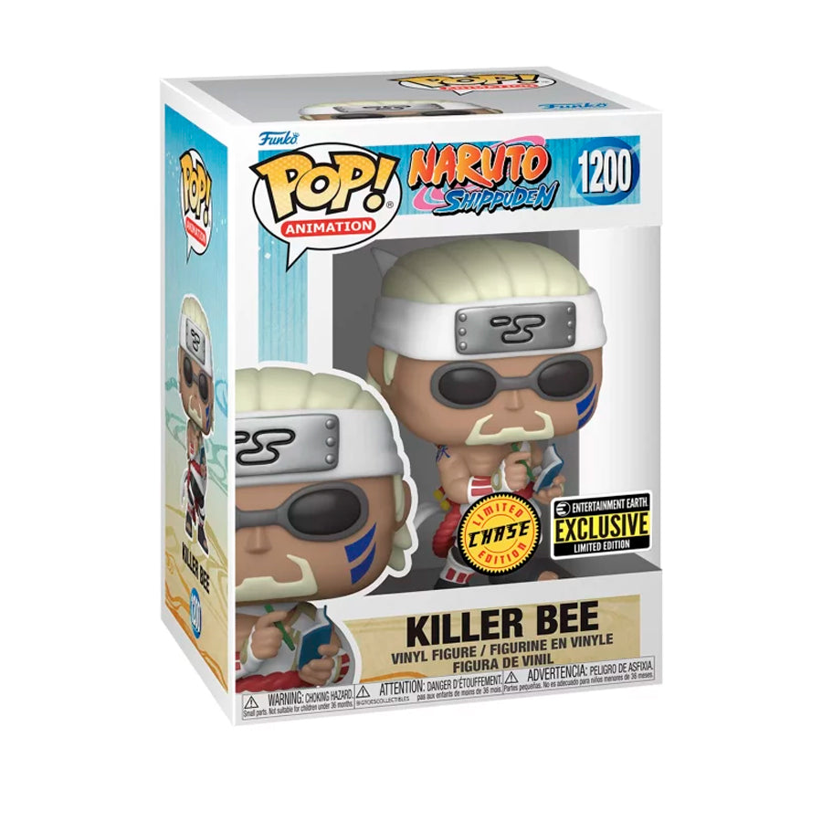 Funko Pop Animation - Naruto - Killer Bee Exclusivo Entertainmet Earth Chase