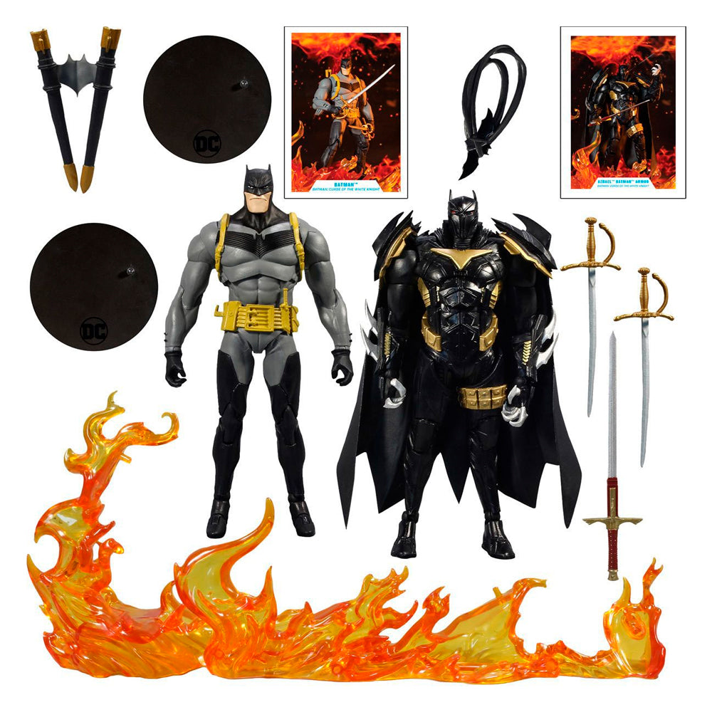 Mc Farlane - Curse Of White Knight - Batman Vs Azrael 2 Pack
