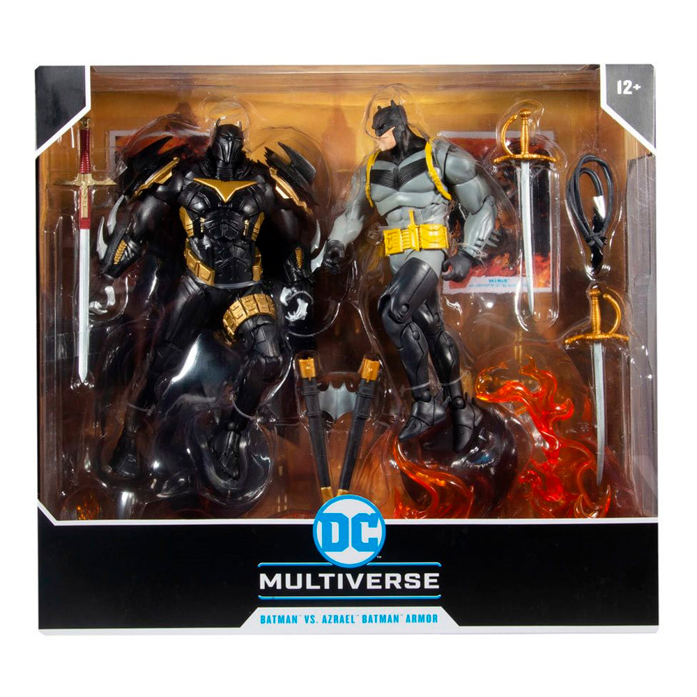 Mc Farlane - Curse Of White Knight - Batman Vs Azrael 2 Pack