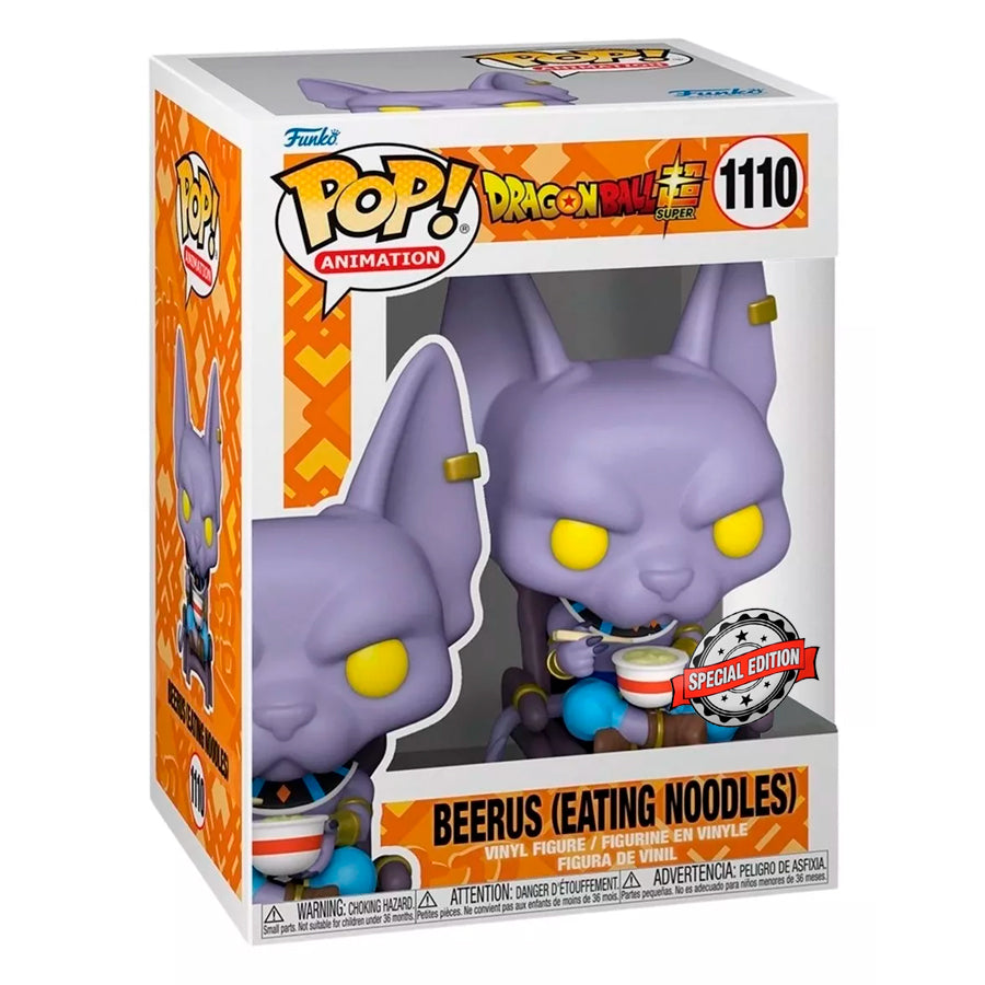 Funko Pop Animation - Dragon Ball Super - Bills comiendo fideos Special Edition