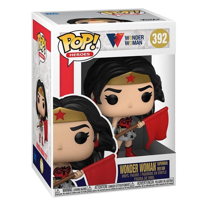 Funko Pop Heroes - Wonder Woman - Mujer Maravilla Superman Red Son