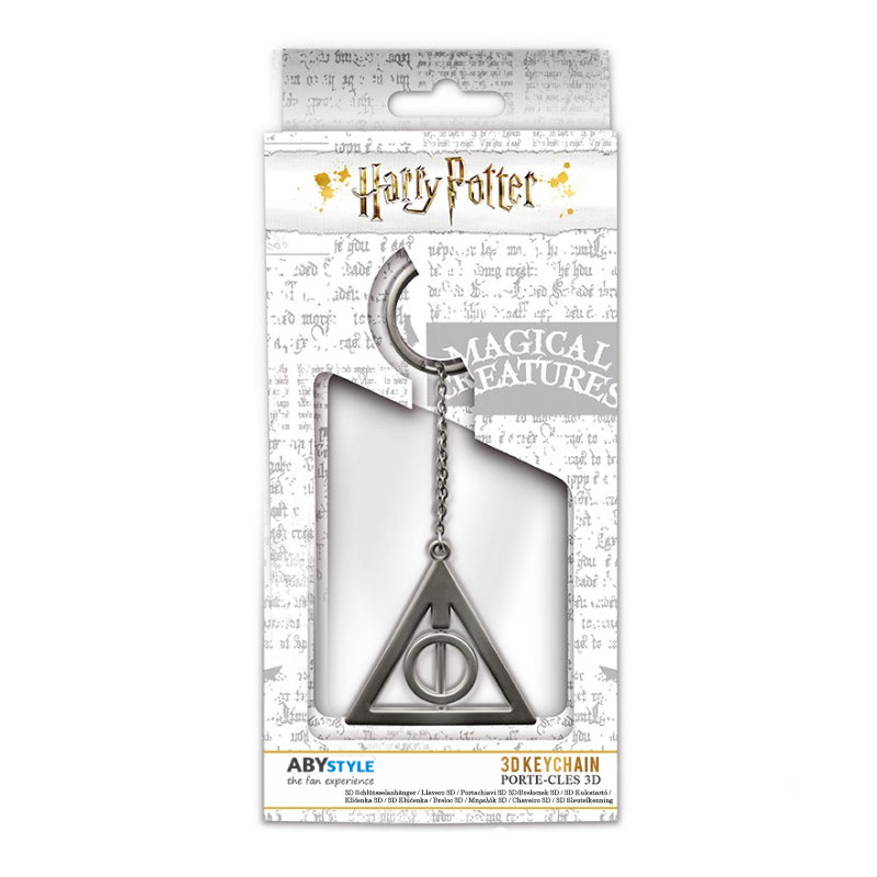 ABYstyle - Harry Potter - Símbolo Reliquias de la Muerte - Llavero 3D