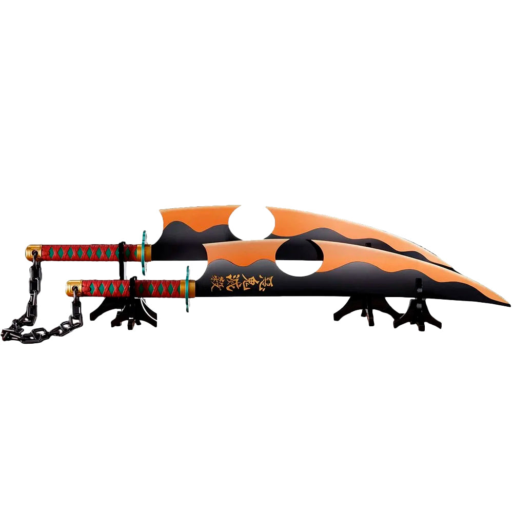 Bandai Tamashii Nations Proplica - Demon Slayer - Espadas Nichirin de Tengen Uzui Replica