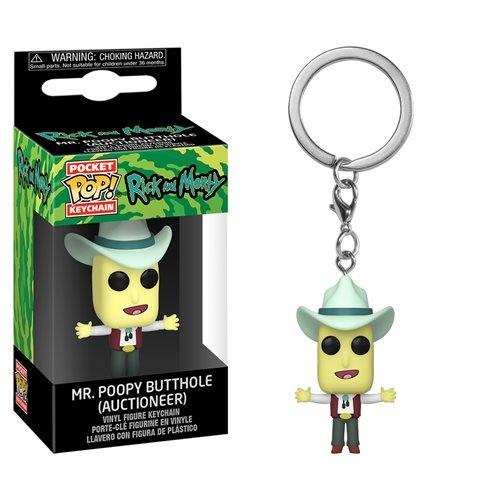Funko Pop Keychain - Rick y Morty - Mr Poopy Butthole Llavero