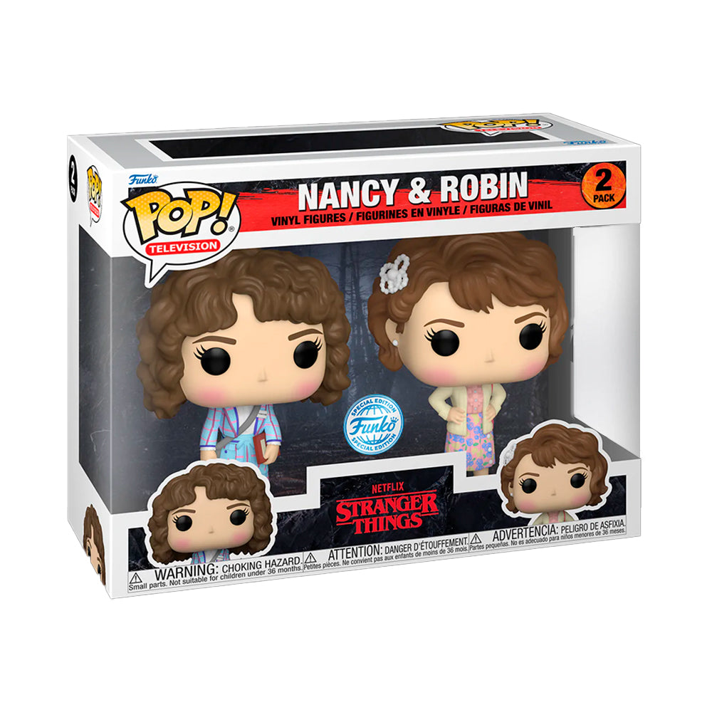 Funko Pop 2 Pack - Stranger Things - Nancy y Robin