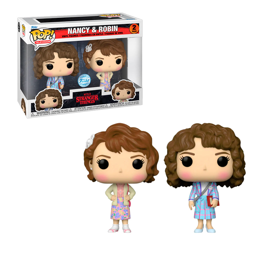 Funko Pop 2 Pack - Stranger Things - Nancy y Robin