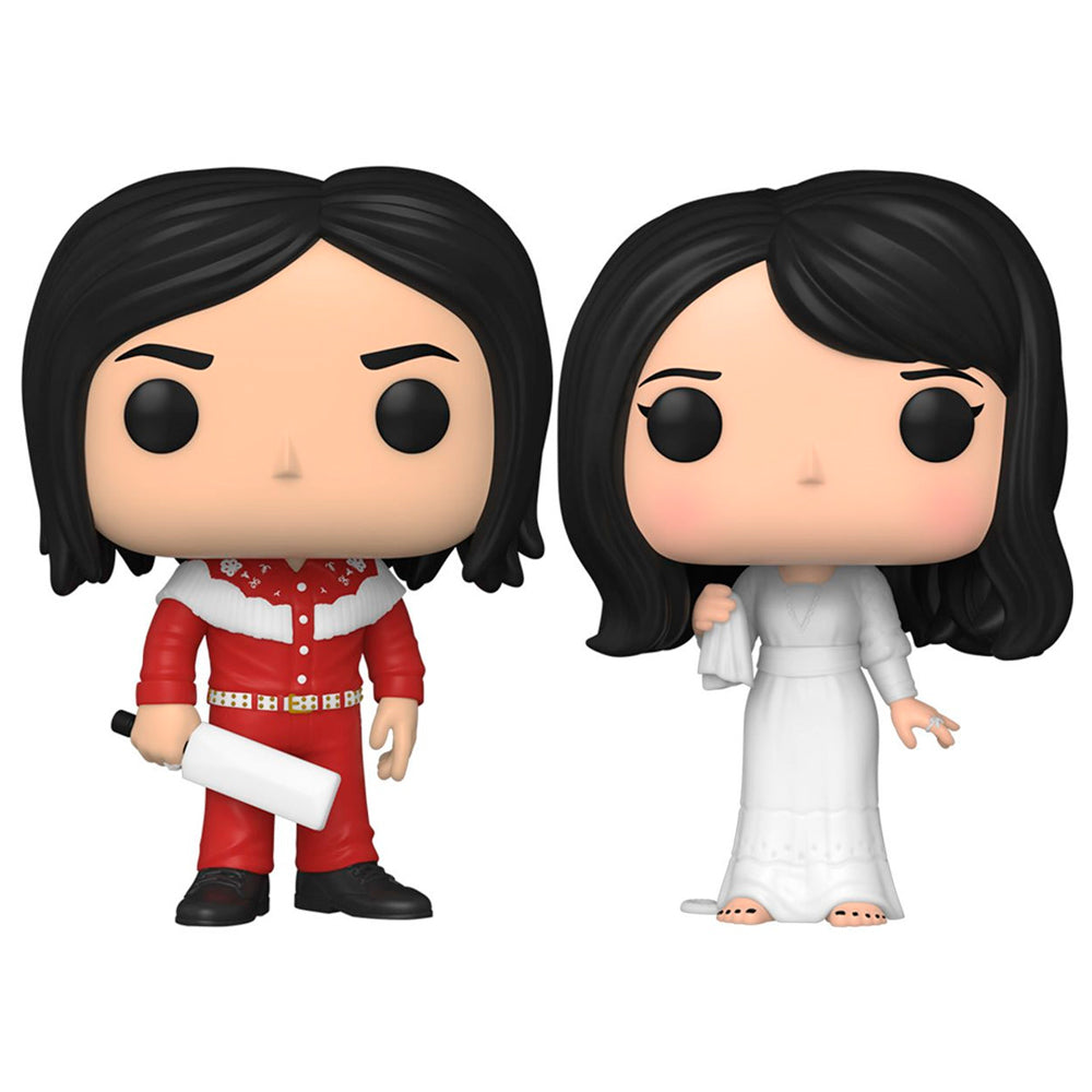 Funko Pop 2 Pack - The White Stripes - Jack White & Meg White