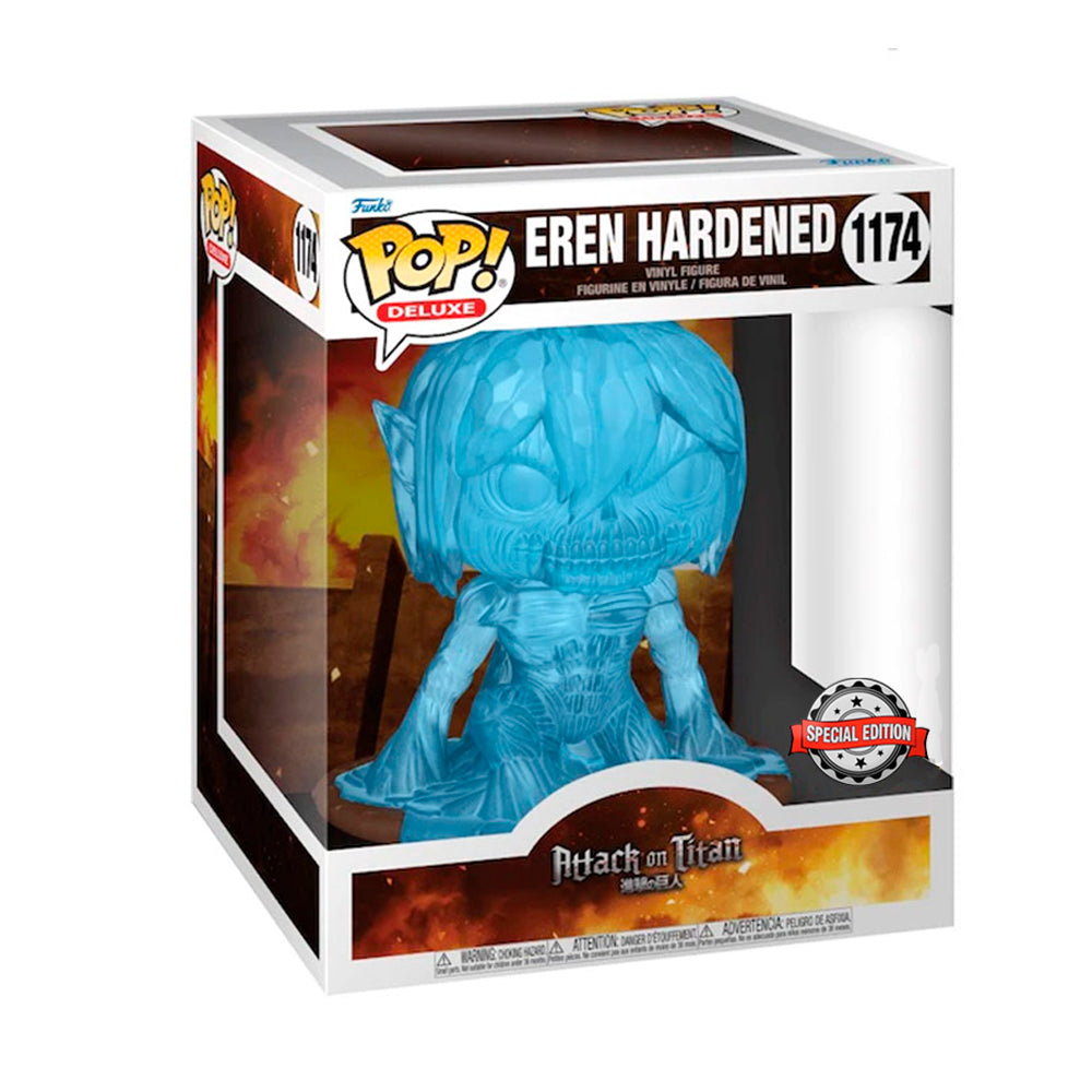 Funko Pop Animation Deluxe - Attack on Titan - Eren Yeager Endurecido Special Edition