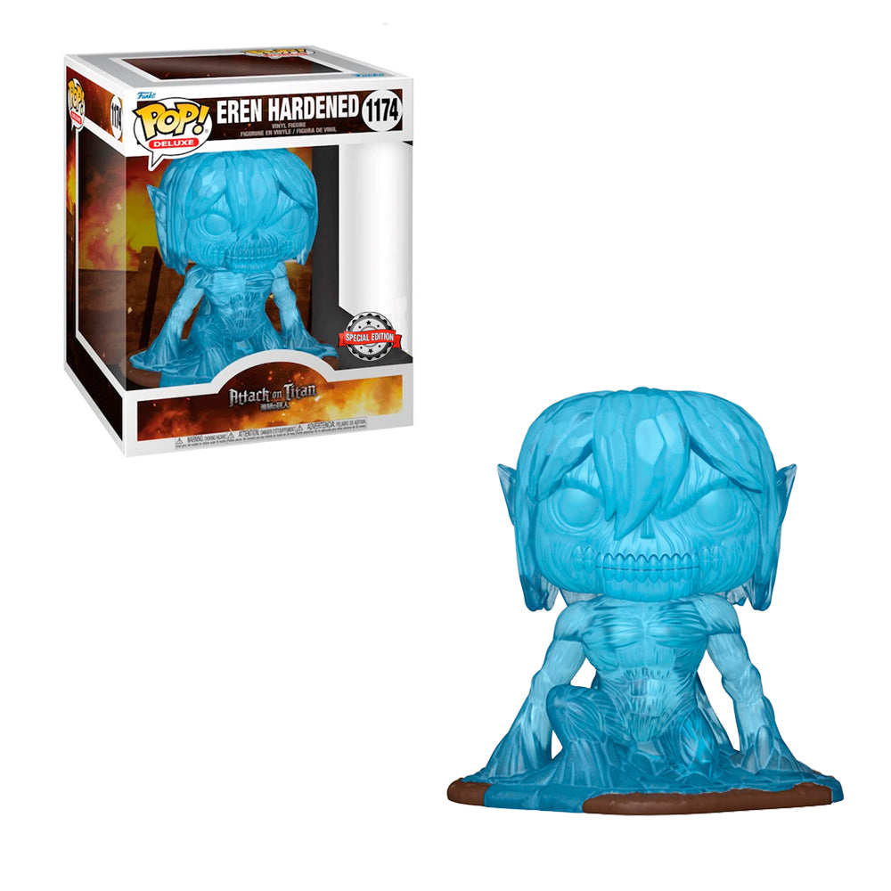 Funko Pop Animation Deluxe - Attack on Titan - Eren Yeager Endurecido Special Edition