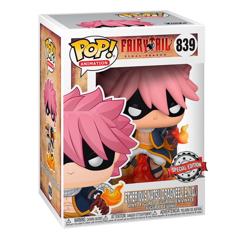 Funko Pop Animation - Fairy Tail - Etherious Natsu Dragneel (E.N.D.) - Edición Especial
