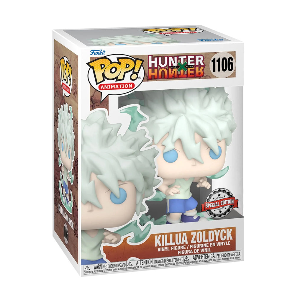 Funko Pop Animation - Hunter x Hunter - Killua Zoldyck Godspeed Special Edition