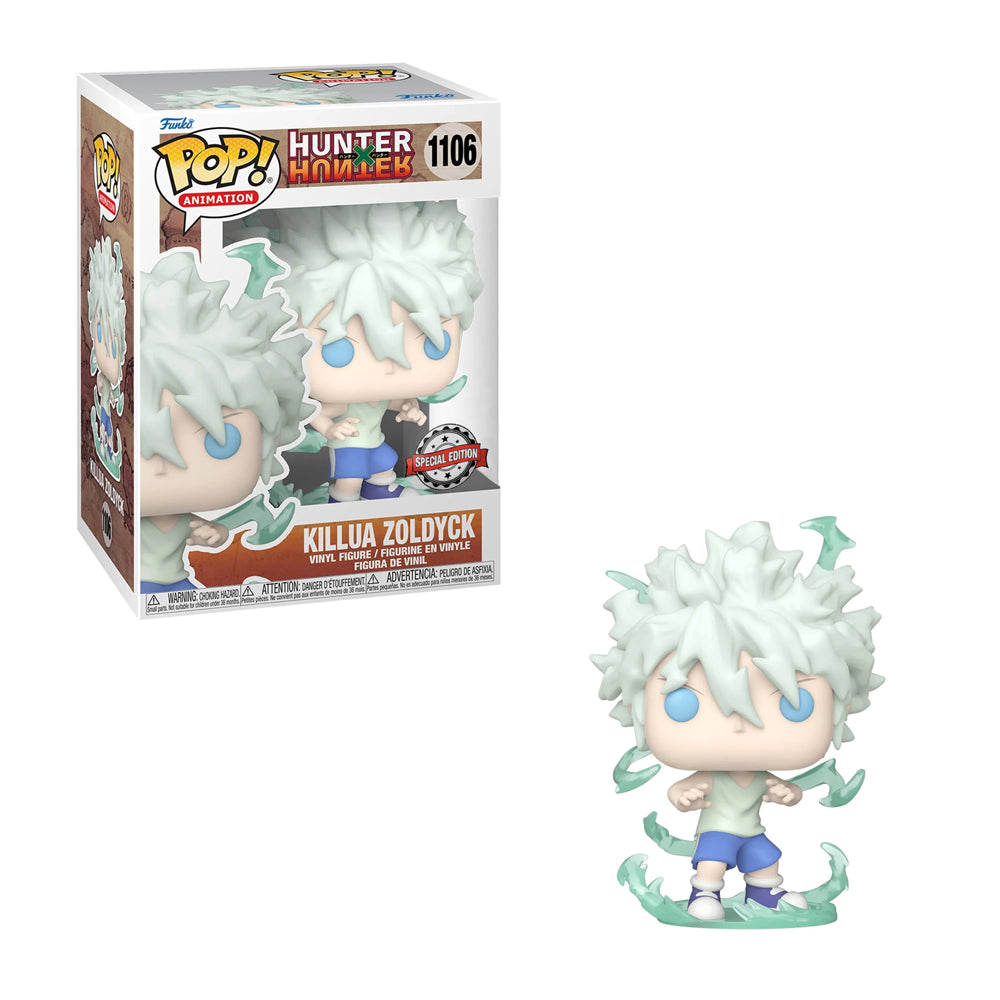 Funko Pop Animation - Hunter x Hunter - Killua Zoldyck Godspeed Special Edition