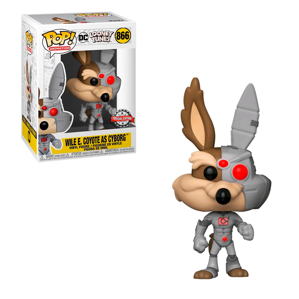 Funko Pop Animation: Looney Tunes - Coyote como Cyborg