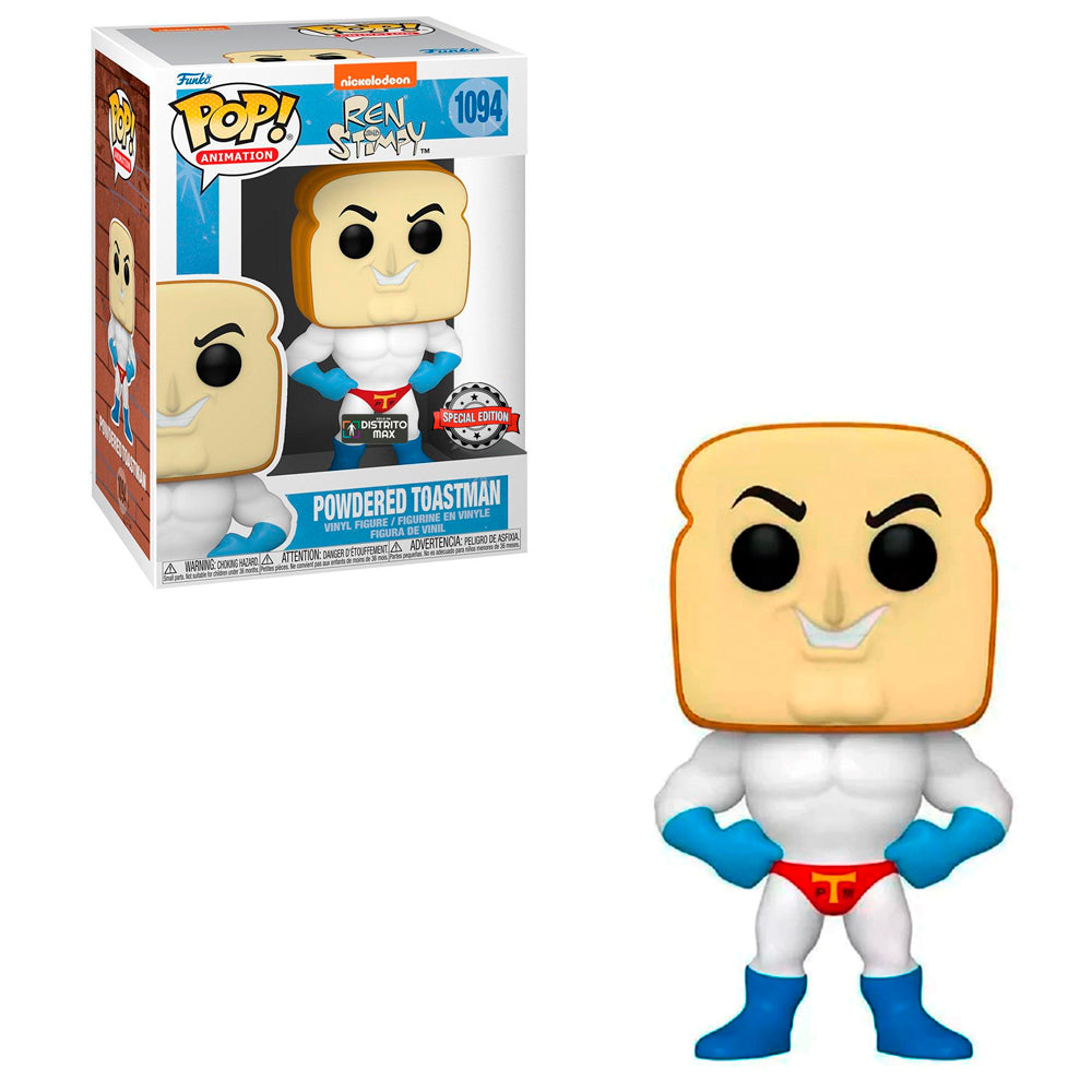 Funko Pop Animation - Ren y Stimpy - Hombre Tostada Special Edition Exclusivo Distritomax