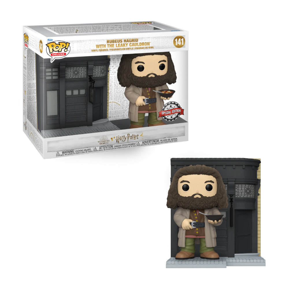 Funko Pop Deluxe - Harry Potter - Hagrid En El Caldero Chorreante Special Edition