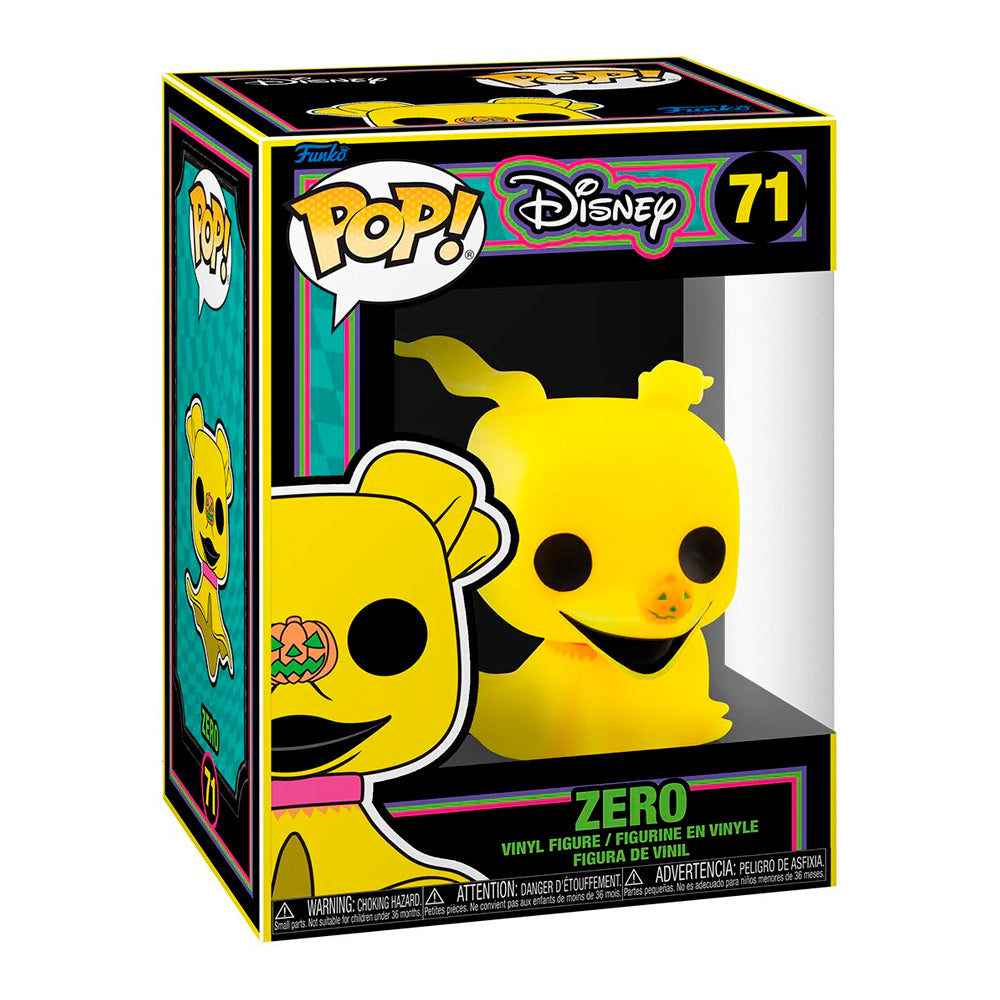 Funko Pop Disney - El Extraño Mundo De Jack - Zero Blacklight