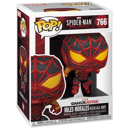 Funko Pop Games: Miles Morales Game - Miles Morales Traje Strike