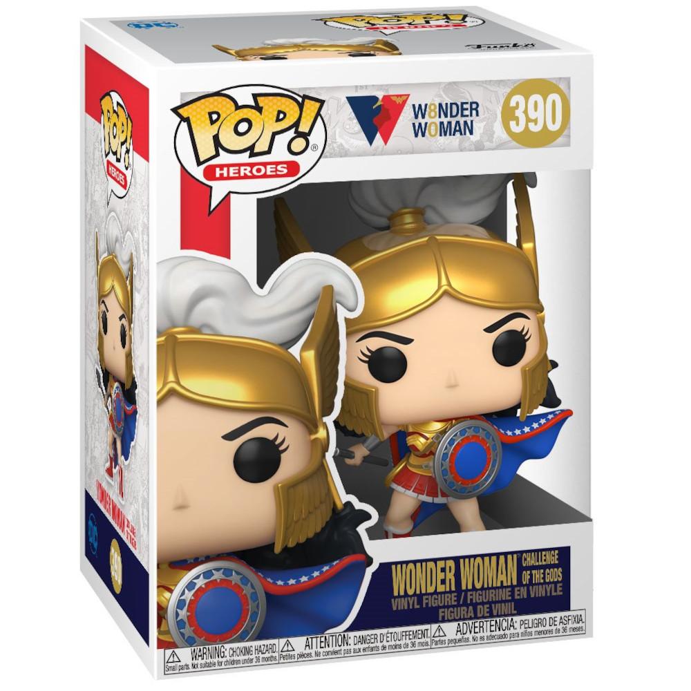 Funko Pop Heroes - Wonder Woman 80th - Mujer Maravilla Desafio de los dioses