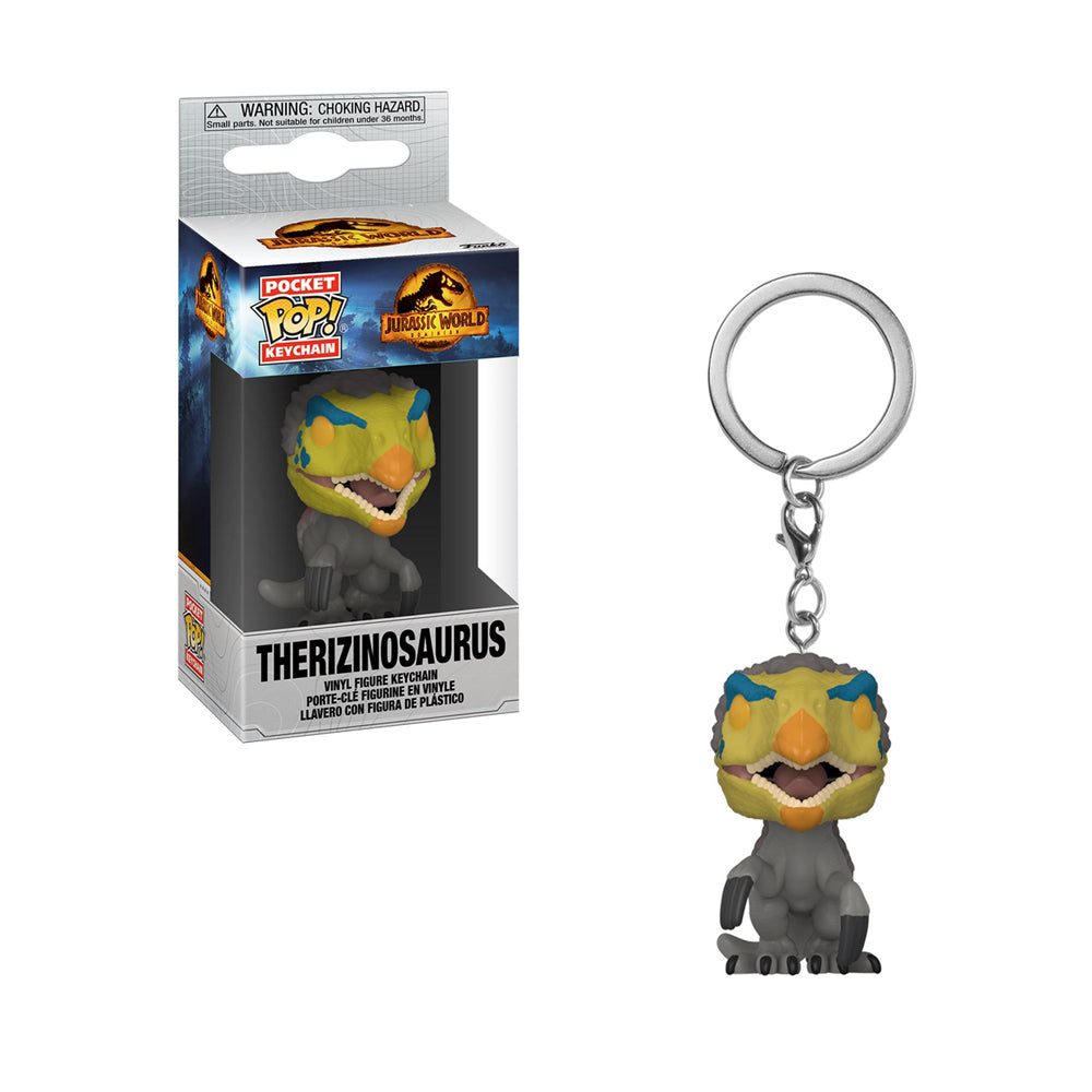 Funko Pop Keychain - Jurassic World Dominion - Therizinosaurus