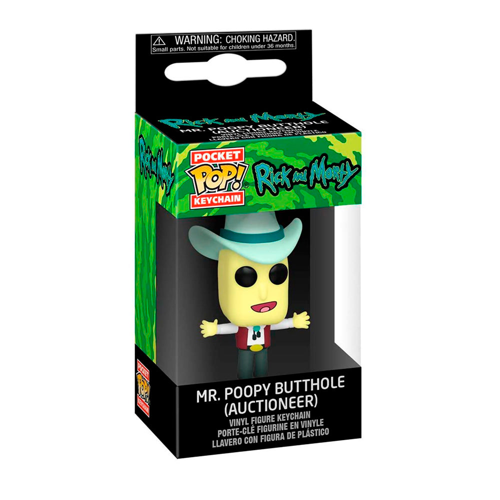 Funko Pop Keychain - Rick y Morty - Mr Poopy Butthole Llavero