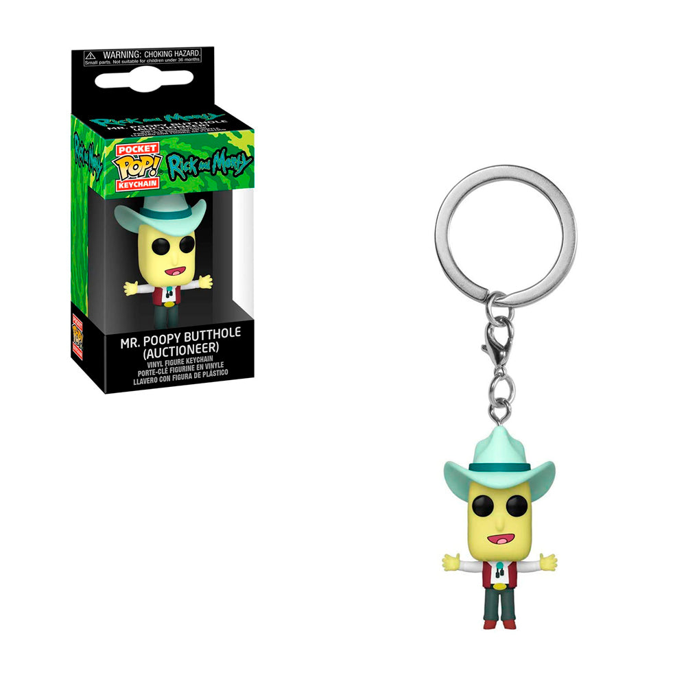 Funko Pop Keychain - Rick y Morty - Mr Poopy Butthole Llavero