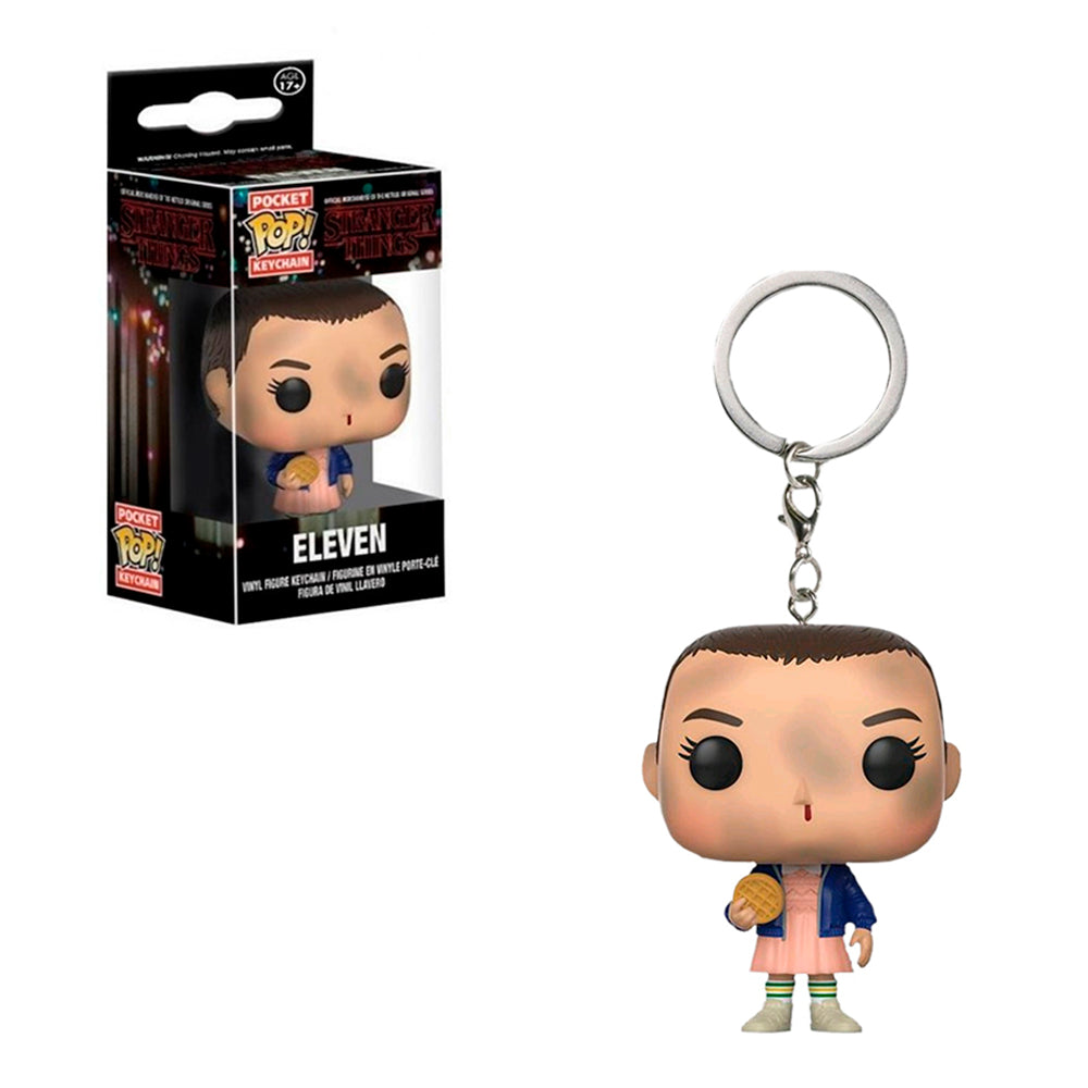Funko Pop Keychain - Stranger Things - Eleven con Eggos Llavero