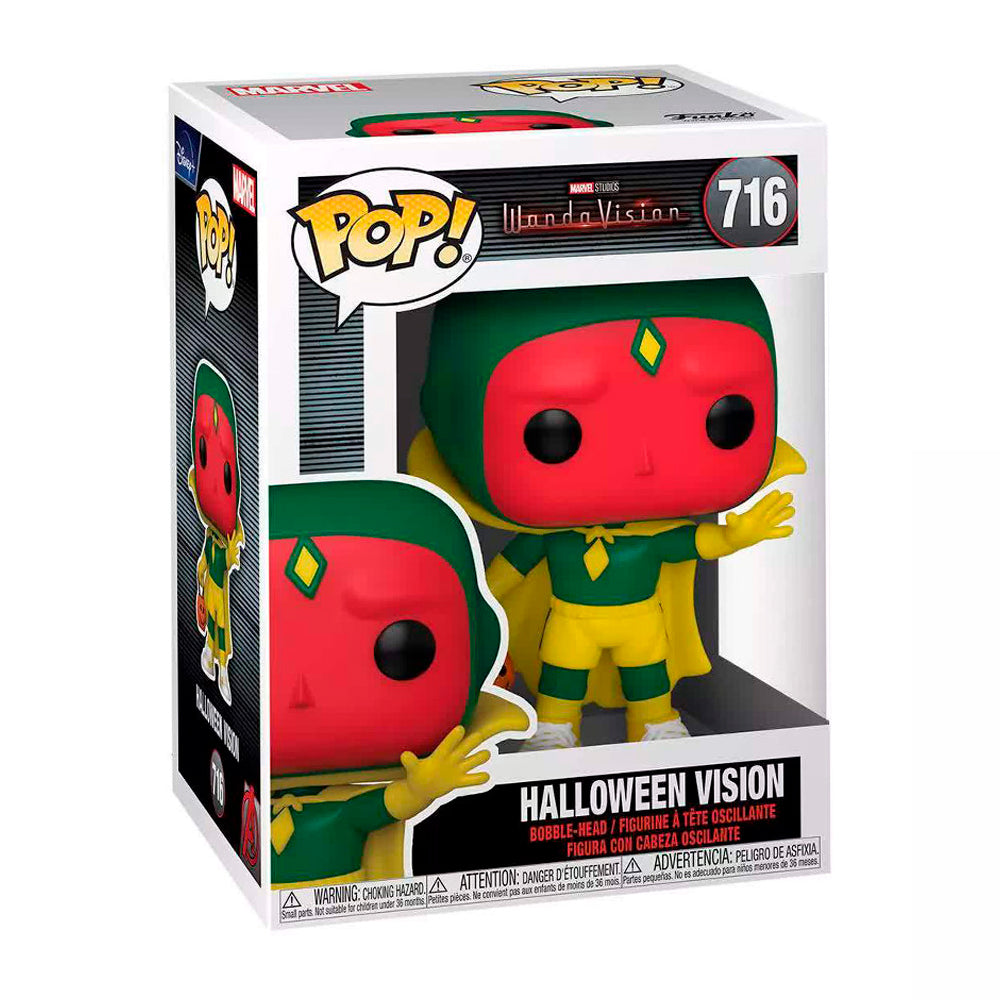 Funko Pop Marvel - WandaVision - Vision Halloween