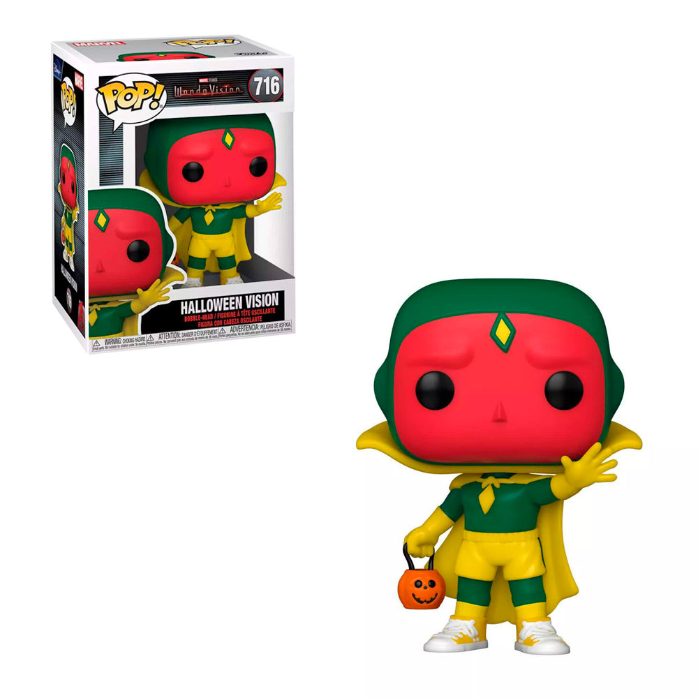 Funko Pop Marvel - WandaVision - Vision Halloween