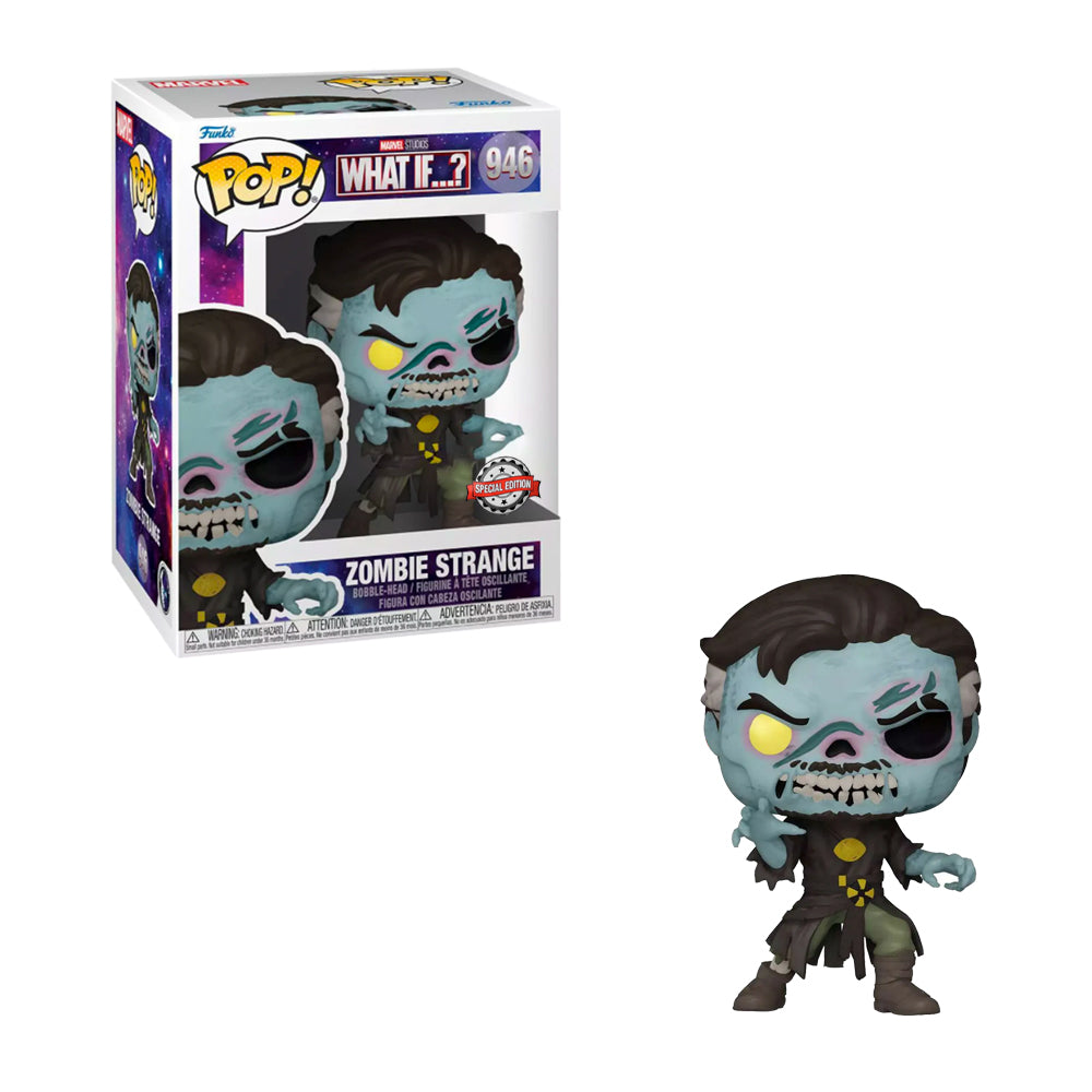 Funko Pop Marvel - What If - Strange Zombie Special Edition