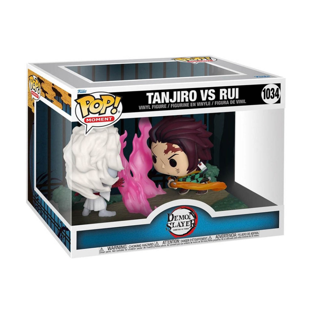 Funko Pop Moment - Demon Slayer Kimetsu No Yaiba - Tanjiro vs Rui