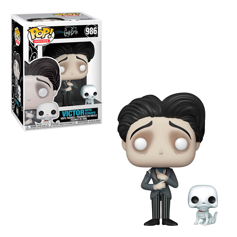Funko Pop Movies - El Cadáver de la Novia - Victor con Scrap