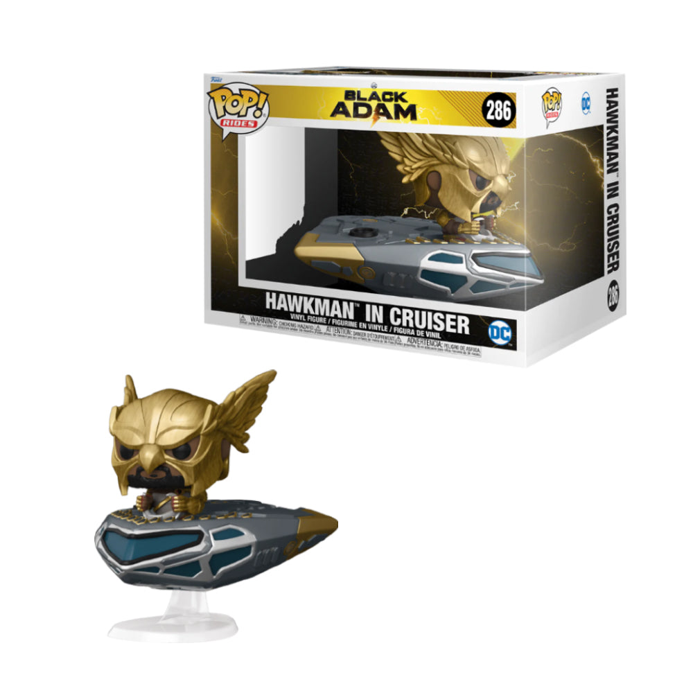 Funko Pop Rides - DC - Black Adam - Hawkman en Crucero