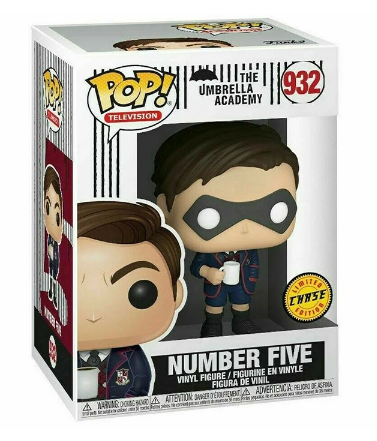 Funko Pop TV - The Umbrella Academy - Número Cinco - Chase