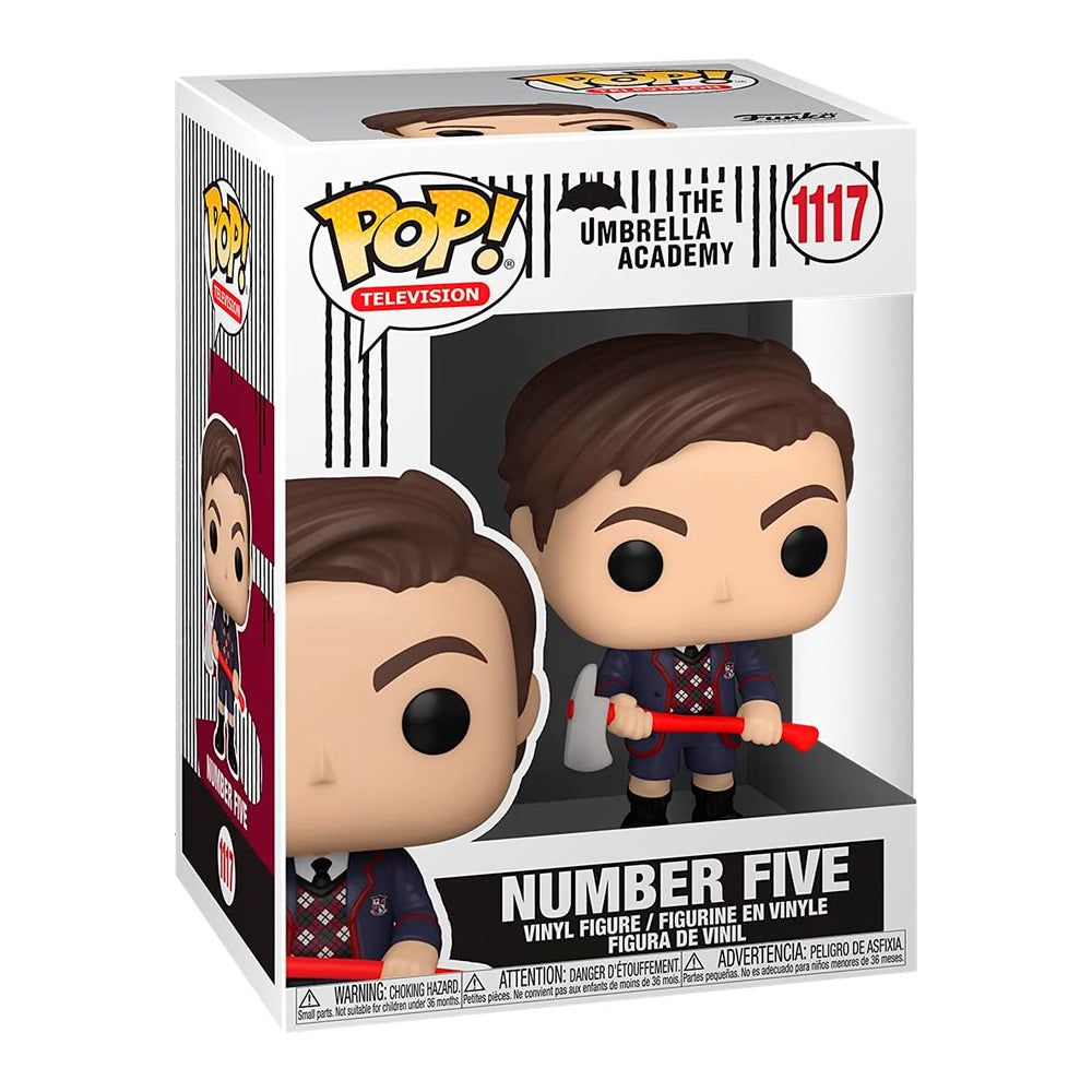 Funko Pop TV - The Umbrella Academy - Número Cinco con Hacha