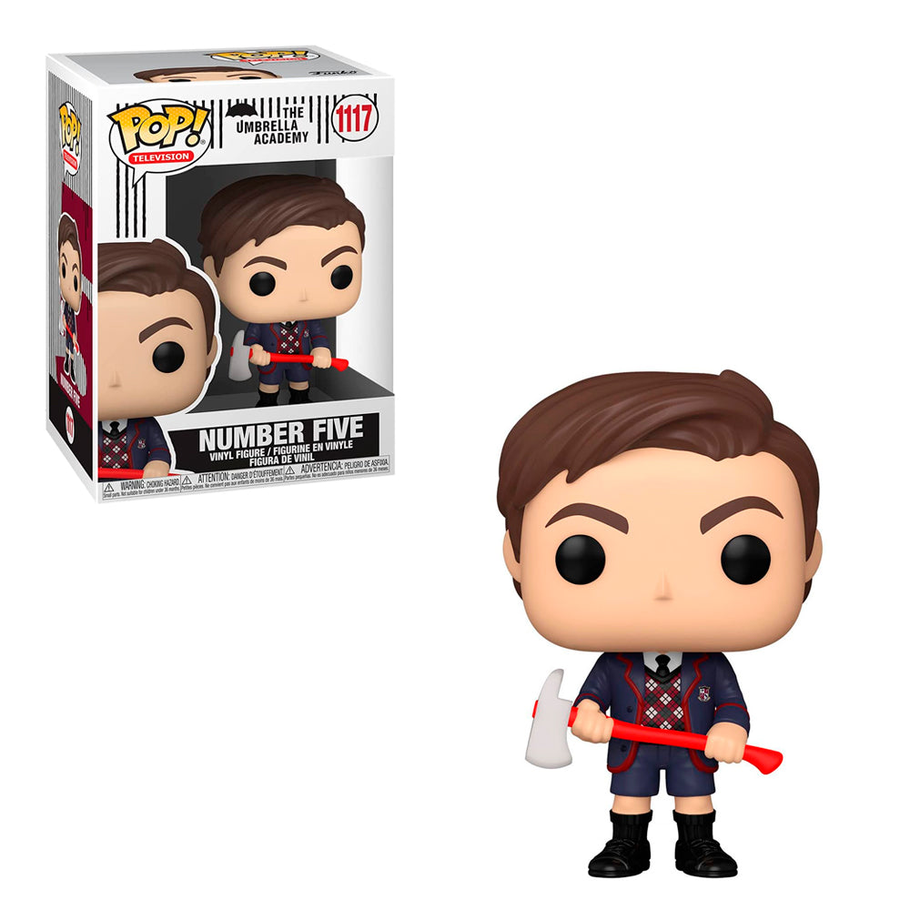 Funko Pop TV - The Umbrella Academy - Número Cinco con Hacha
