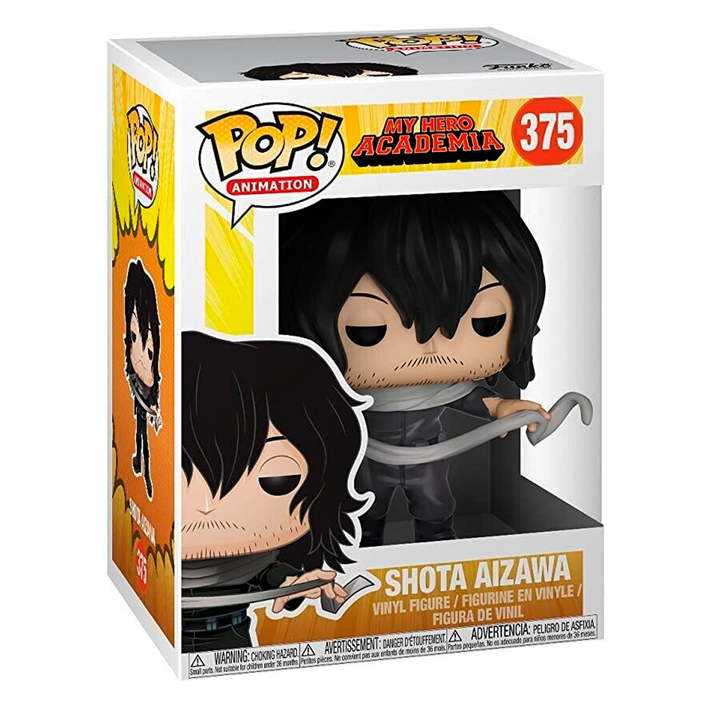Funko Pop Tee - My Hero Academia - Shota Aizawa Figura y Playera Mediana