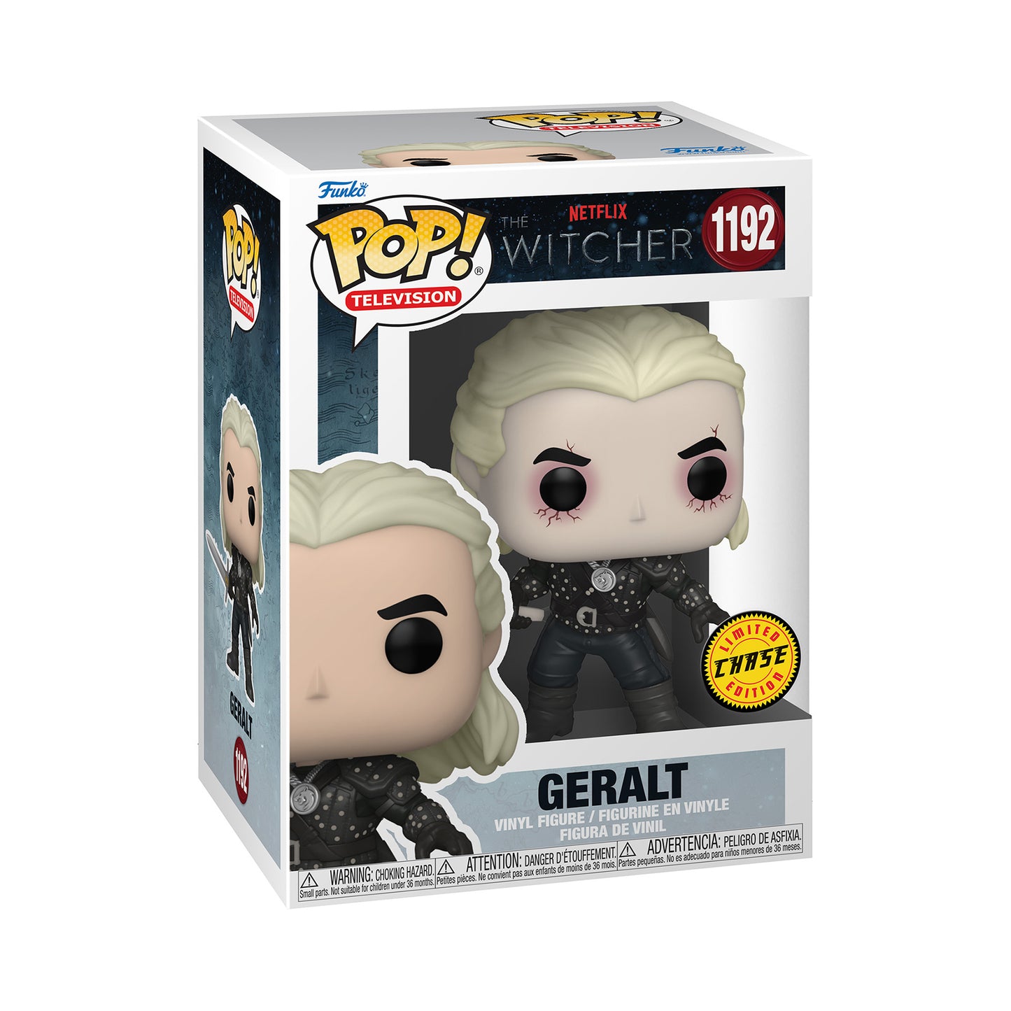 Funko Pop TV - Netflix The Witcher - Geralt - Limited Edition - Chase