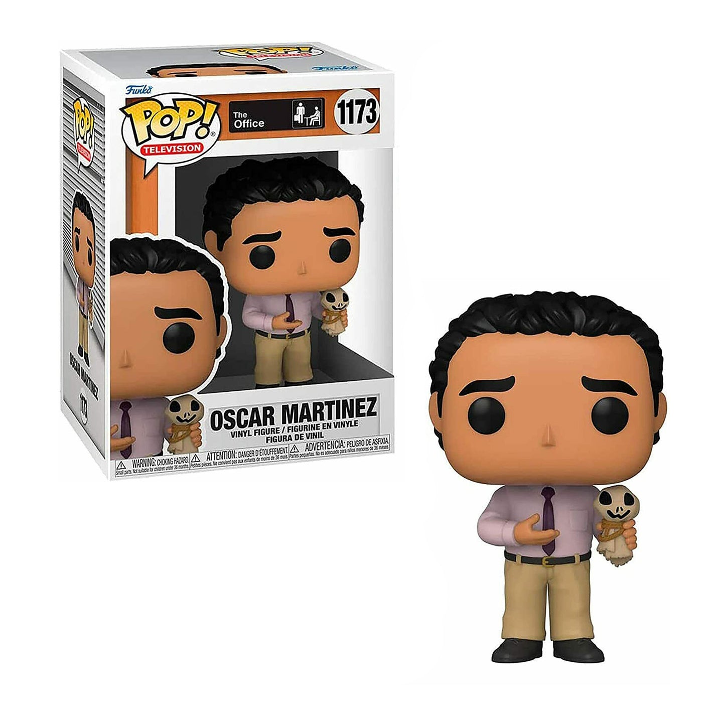 Funko Pop TV - The Office - Oscar Martinez (Muñeco Espantapájaros)