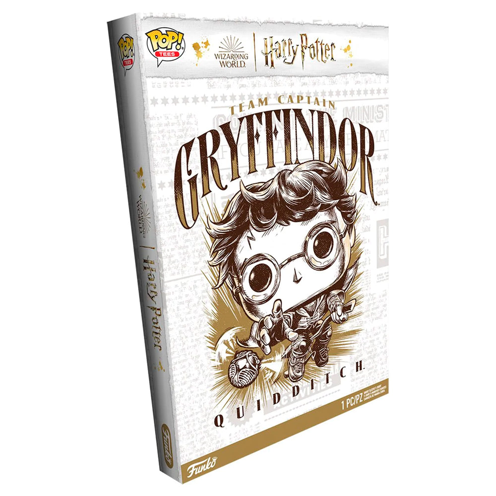 Funko Boxed Tee - Harry Potter - Harry Quidditch Playera Extra Grande