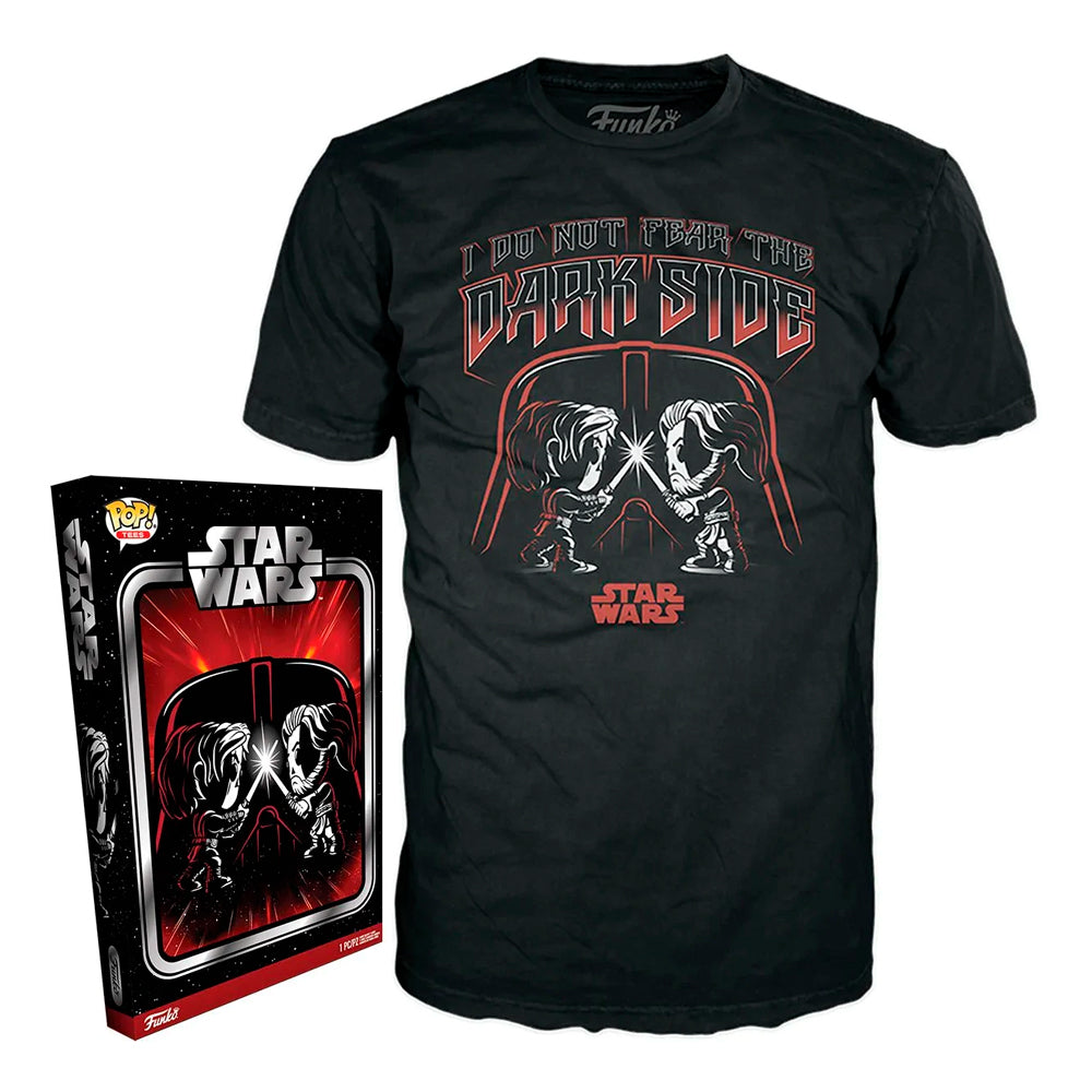 Funko Boxed Tee - Star Wars - Anakin vs Obi Wan Playera Mediana