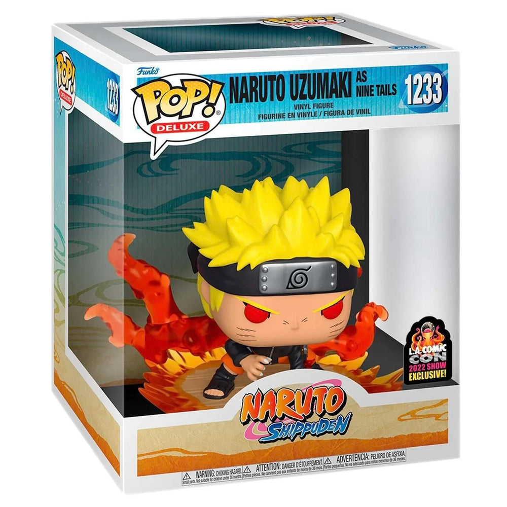Funko Pop Deluxe - Naruto - Naruto Jinchuriki 9 Colas Exclusivo LACC 2022