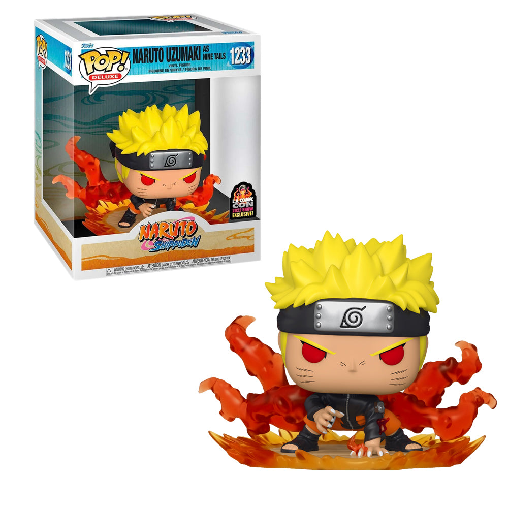 Funko Pop Deluxe - Naruto - Naruto Jinchuriki 9 Colas Exclusivo LACC 2022