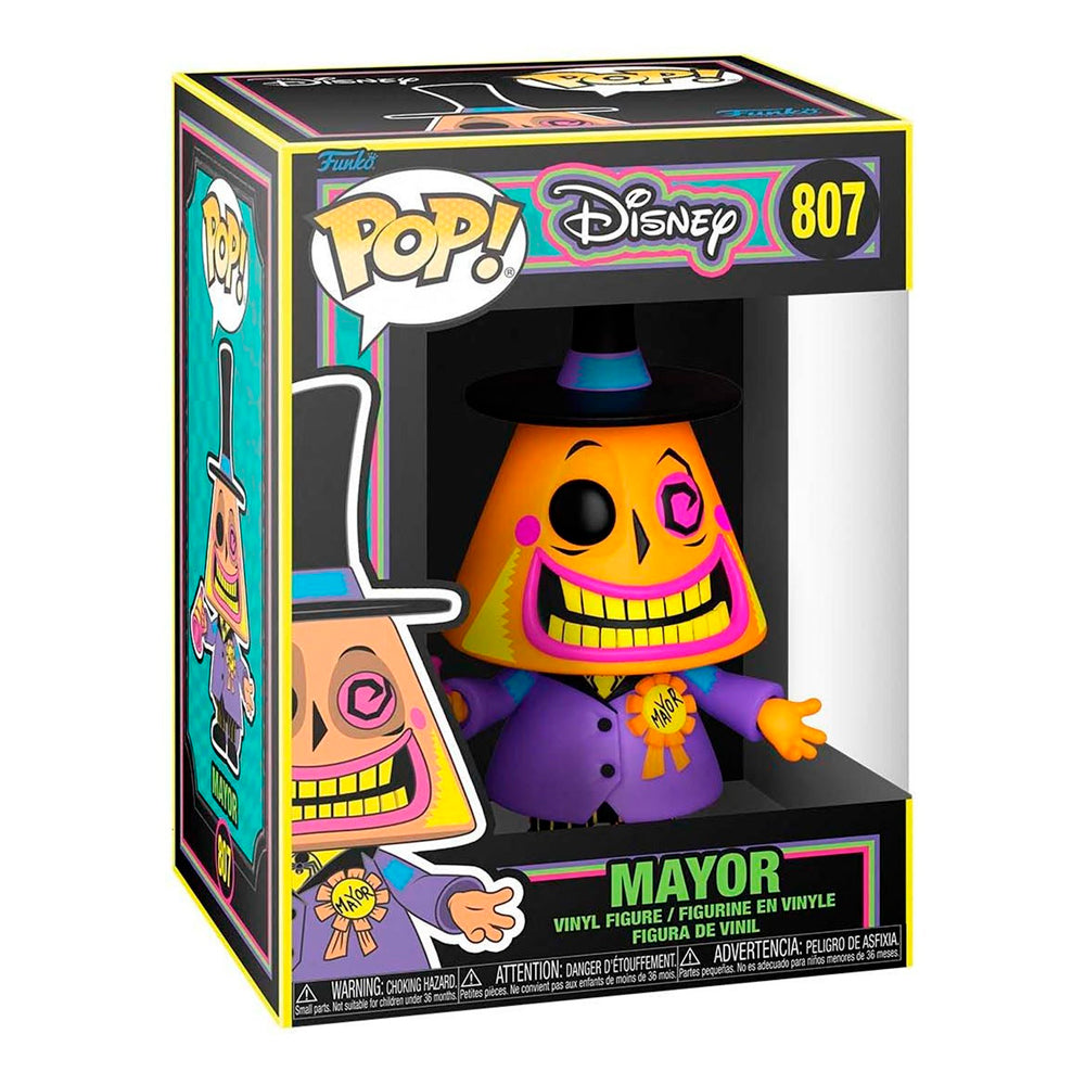 Funko Pop Disney - El Extraño Mundo De Jack - Alcalde Blacklight